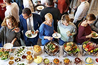 Buffet Catering Cafe Cuisine Culinary Meal Unity Concept