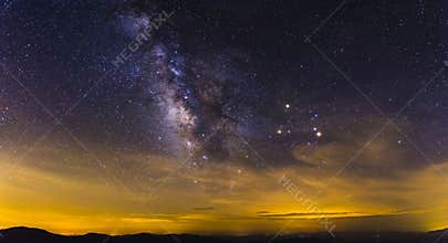 Milky Way Over the Blue Ridge Mountains