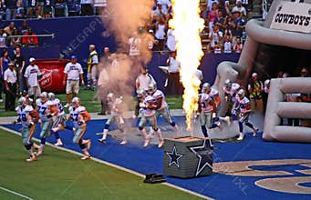 Cowboys Pregame Pyrotechnics