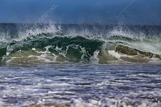 Ocean Wave Breaking