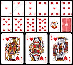 Classic Playing Cards - Hearts