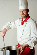 Chef at work
