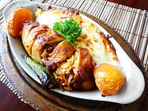 Turkish chicken main dish