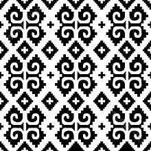 Mexican seamless background