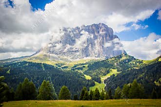 Langkofel mountain