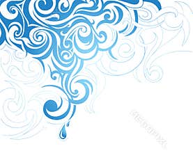 Artistic splash