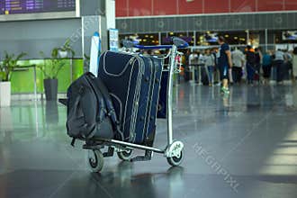 Baggage in airport