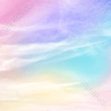 Pastel rainbow colored background
