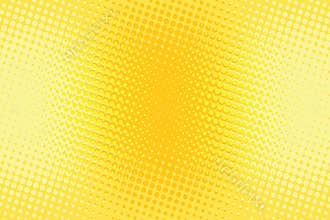 Orange yellow halftone pop art retro background