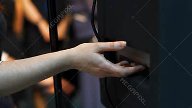 Printing photos on photobooth on the event party