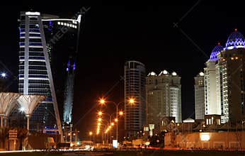 West Bay hotels area Doha