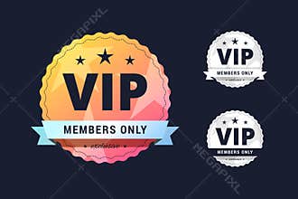 Vip club badge.