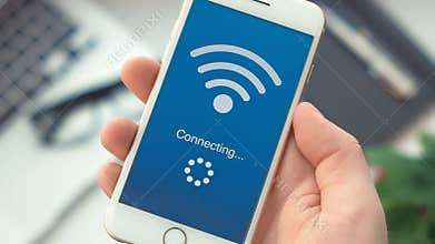 Successful connecting to the wireless network success