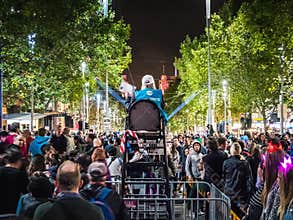 White Night Melbourne 2017 Crowds