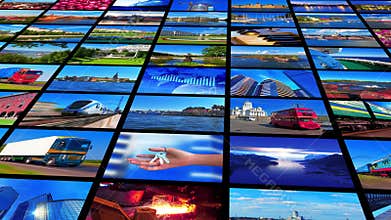 Collection of colorful photos