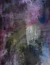 Dark Purple Watercolors Brushed Painted Grunge Background Textile