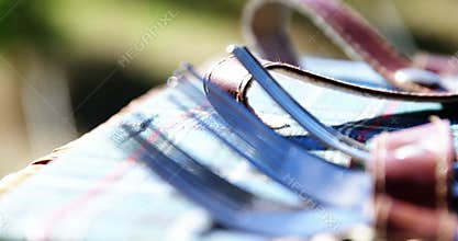 Forks arranged on a table