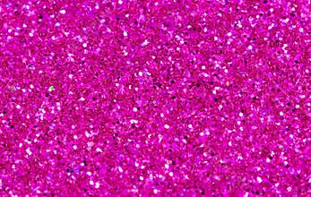 Hot pink abstract background. Pink glitter closeup photo. Pink shimmer wrapping paper.