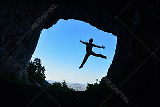 Healthy and energetic person