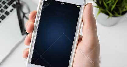 Scanning fingerprint for verifying identity