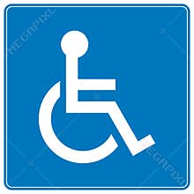 Wheelchair sign