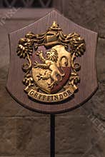Gryffindor Coat of Arms in the Great Hall