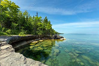 Lake Superior Paradise Cove in Au Train Michigan