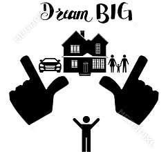 Dream big frame