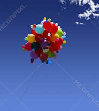 Helium balloons
