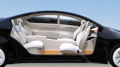 Autonomous car interior concept