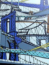Street art of New York bridges
