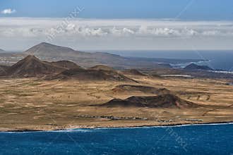 Volcanoes, Lanzarote, Spain