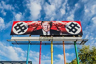 Anti-Trump Billboard