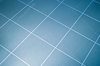 Ceramic tile floor