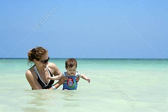 Family Beach Fun
