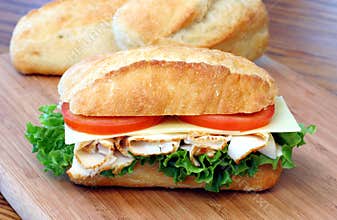Turkey Hero Sandwich