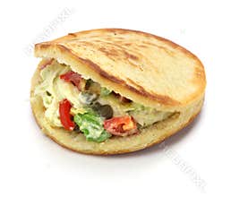Arepas, venezuelan colombian food