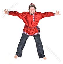 Theater character, Russian man