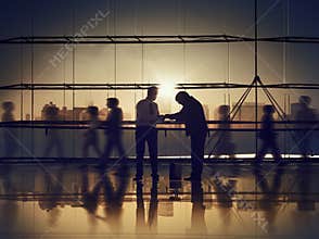 Business People Respect Culture Corpoprate Giving Office Concept