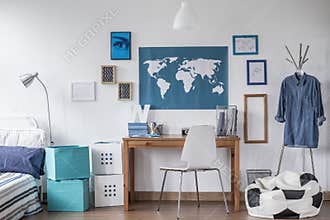 Designed study room