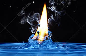 Fresh water hot fire