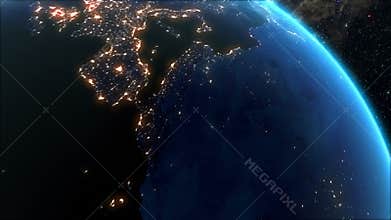 Sunrise over the Earth