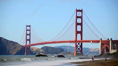 Time Lapse Golden Gate Bridge San Francisco