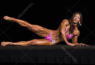 Exotic Korean Physique Athlete Competes in Vancouver