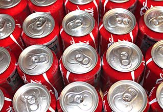 Coke Cans With Pop Tops