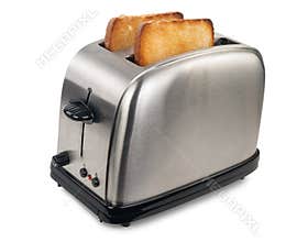 Toaster with bread