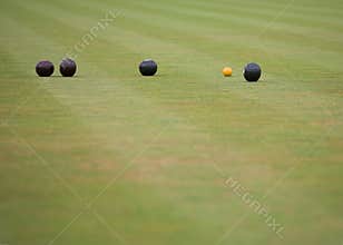 Game of Lawn Bowls