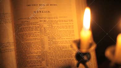 Bible page turn tight