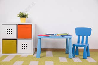 Cozy children's study space