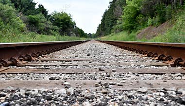 Railroad tracks